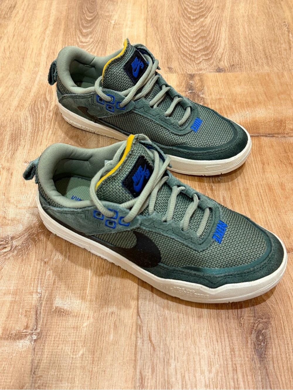 Nike SB Day One Big Kids 3.5Y Vintage Green Skate Shoes